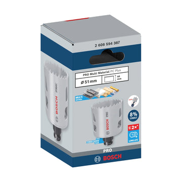 PRO Multi Material PC Plus Hole Saw, 51 mm - image 02