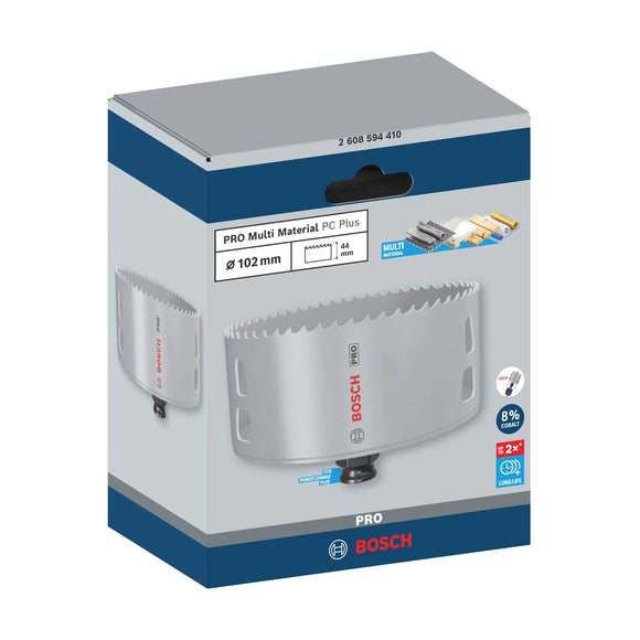 PRO Multi Material PC Plus Hole Saw, 102 mm - image 02