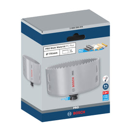 PRO Multi Material PC Plus Hole Saw, 114 mm - 0