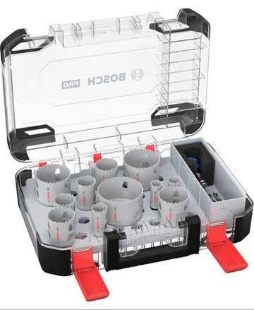PRO Multi Material PC Plus Hole Saw Set, 14 pcs