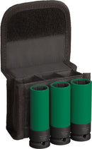 Bosch PRO Impact Socket 1/2" Extra Deep 3-PC Set-1