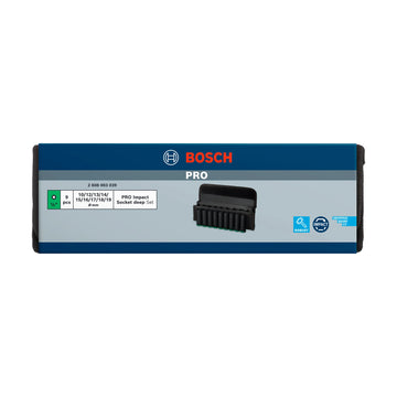 Bosch PRO Impact Socket 1/2" Deep 9-PC Set - image 02