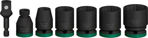 Bosch PRO Impact Socket 1/2" Standard 7-PC Set