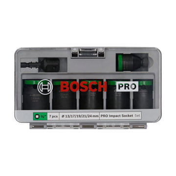 Bosch PRO Impact Socket 1/2" Standard 7-PC Set - image 02