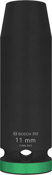Bosch PRO Impact Socket 1/2" 11 MM Deep