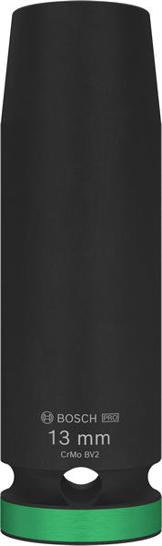 Bosch PRO Impact Socket 1/2" 13 MM Deep