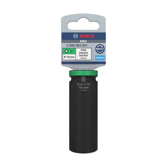 Bosch PRO Impact Socket 1/2" 19 MM Deep - image 02