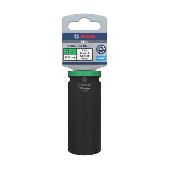 Bosch PRO Impact Socket 1/2" 22 MM Deep - image 02