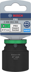 Bosch PRO Impact Socket 1/2" 27 MM Standard-2