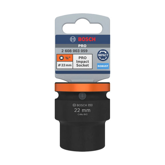 Bosch PRO Impact Socket 3/4" 22 MM Standard - image 02