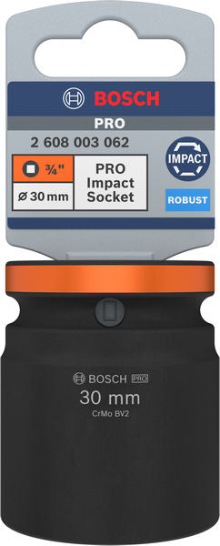 Bosch PRO Impact Socket 3/4" 30 MM Standard - 0