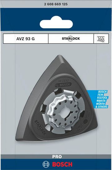 Bosch PRO AVZ 93 G Multitool Accessory, 93 mm - 0