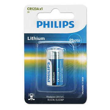 Philips CR123A Lithium Battery 1 Blister in Electrical & Lighting,Electrical Accessories,Batteries