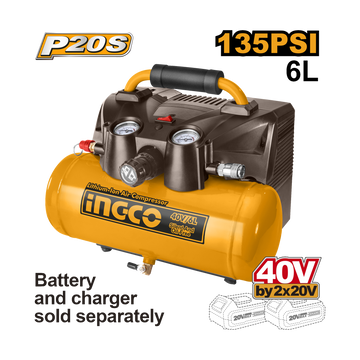 Ingco 40V Lithium-Ion Air Compressor CACLI2003