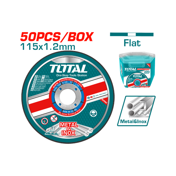 Total Abrasive Metal Cutting Disc Set TAC22111550