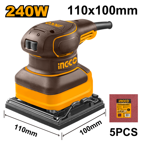 Ingco 240W Palm Sander PS2416