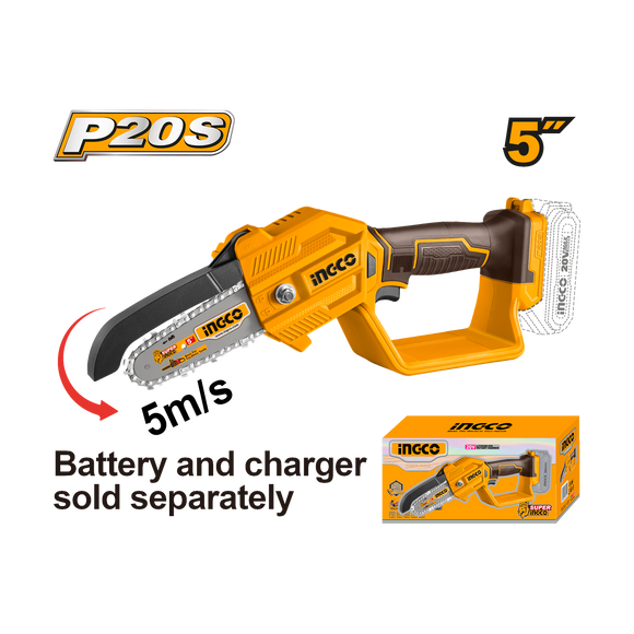 Ingco 20V Lithium-Ion Pruner Saw  CGSLI2058