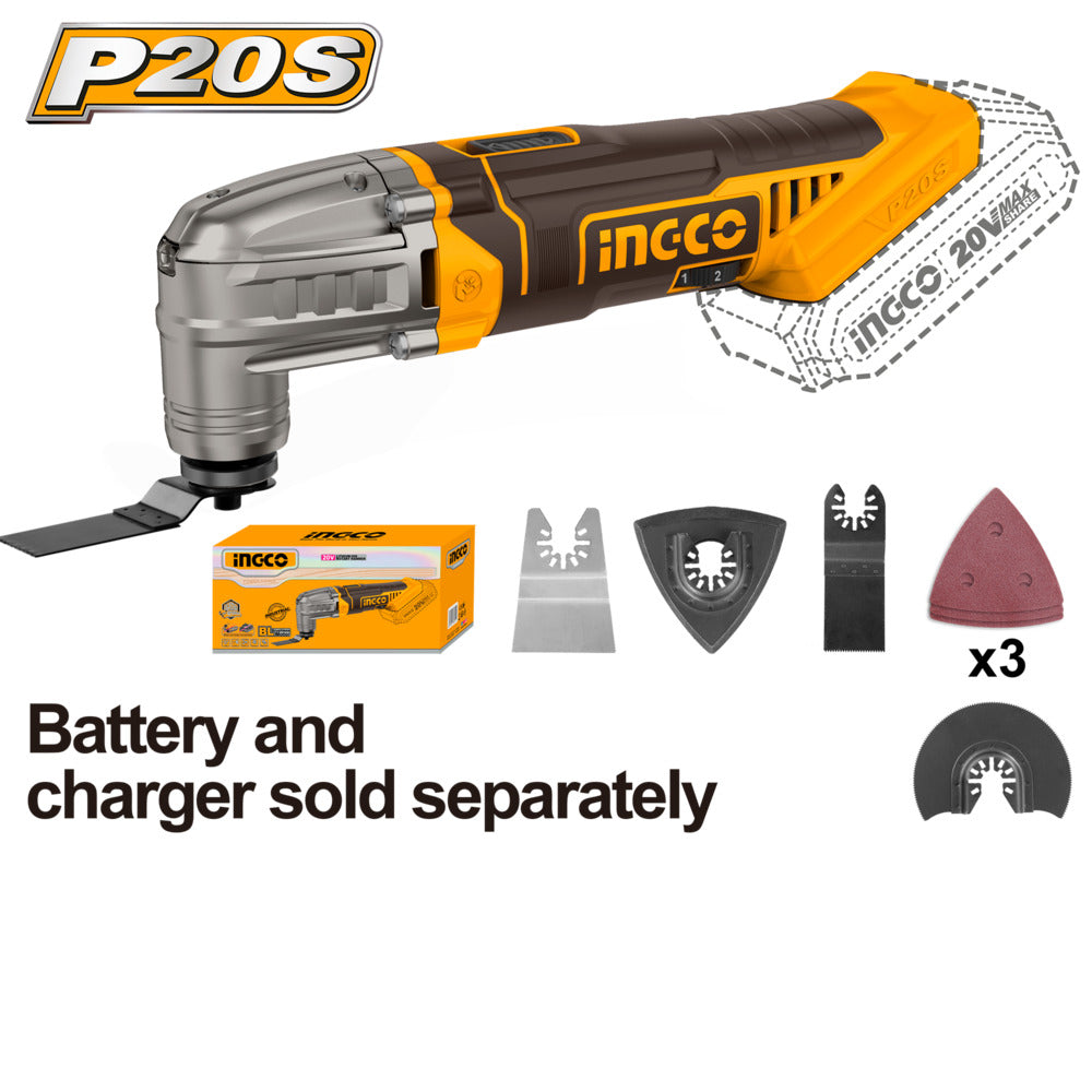 Ingco 20v lithium-ion multi-tool cmli2022