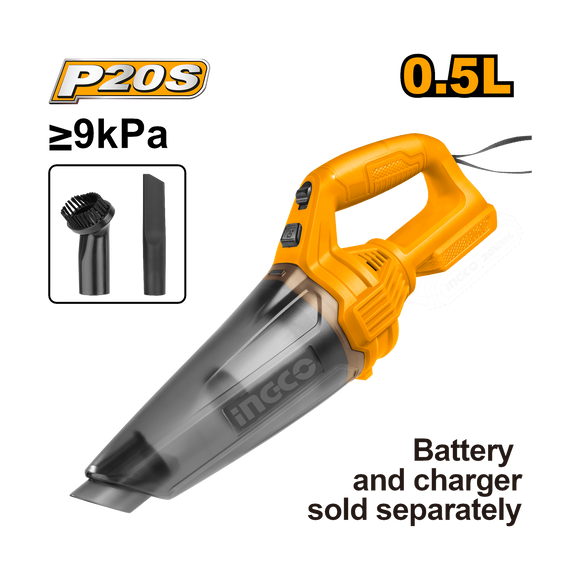Ingco 20V Lithium-Ion Vacuum Cleaner CVLI201261