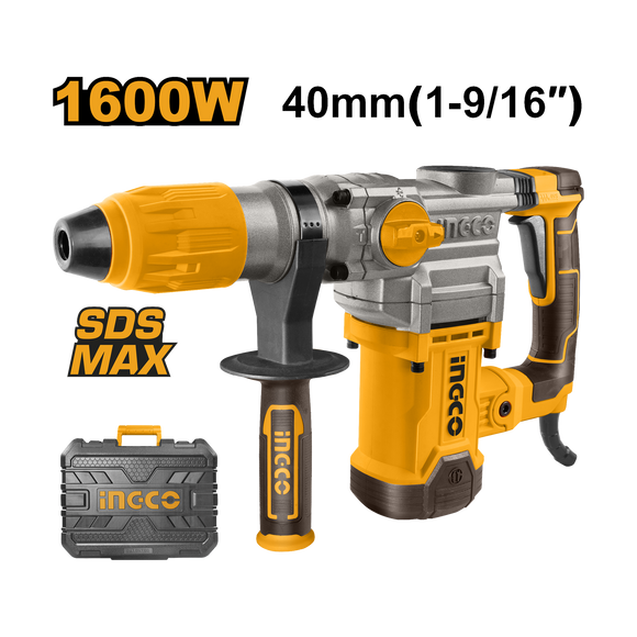Ingco rotary hammer sds max 1600w rh1600388