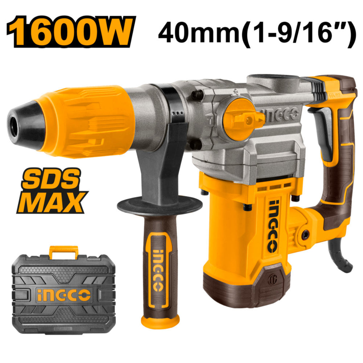 Ingco rotary hammer sds max 1600w rh1600388
