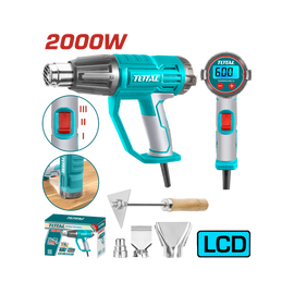 Total 2000W Heat Gun Variable Temperature Control TB20056