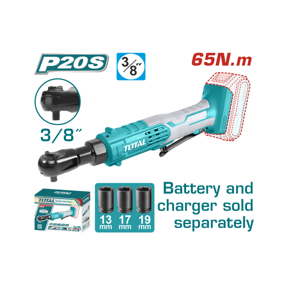 Image of Total Power Tool Total Lithium-Ion drive ratchet 20V 65Nm TDRLI2060151