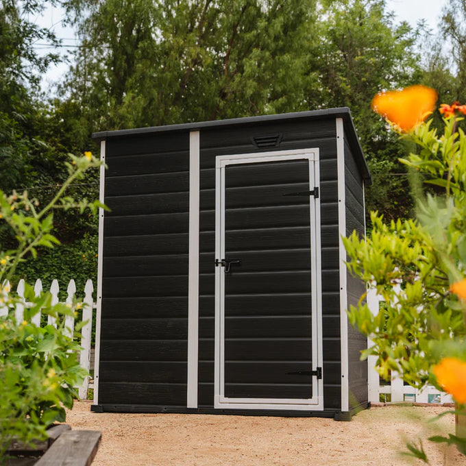 Keter Manor Pent Shed 6 X 4 Grey