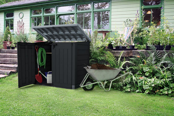 Keter Store It Out Max Shed Graphite in Garden & Outdoor