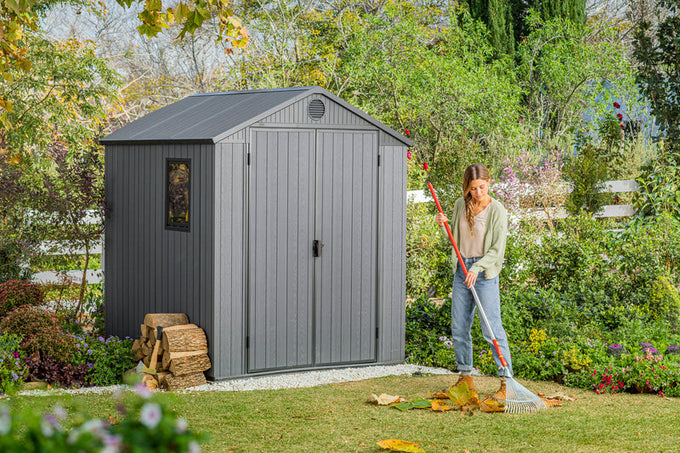 Keter Darwin Shed 6 x 6 Grey