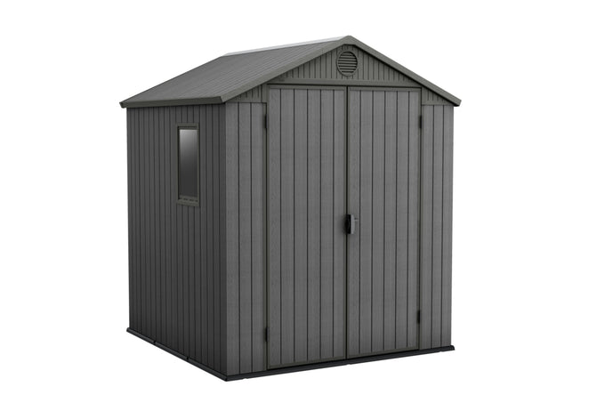 Keter Darwin Shed 6 x 6 Grey