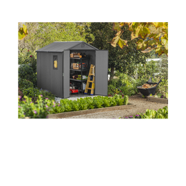Keter Darwin Shed 6 x 8 Grey - 0
