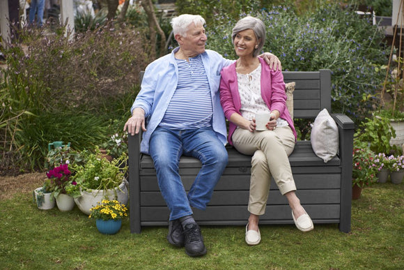 Keter Hudson Storage Bench in Garden & Outdoor,Furniture