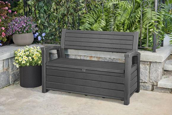 Keter Hudson Storage Bench in Garden & Outdoor,Furniture