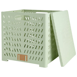 image of DAY Storage Box Foldable W. Lid 30 x 28 x 30cm Mint Green