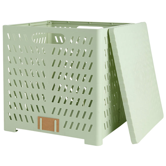 image of DAY Storage Box Foldable W. Lid 30 x 28 x 30cm Mint Green