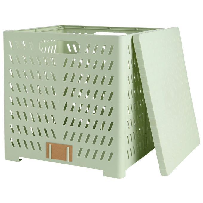 image of DAY Storage Box Foldable W. Lid 30 x 28 x 30cm Mint Green
