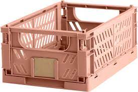 image of DAY Storage Box Foldable 25 x 16.5 x 10cm Misty Coral