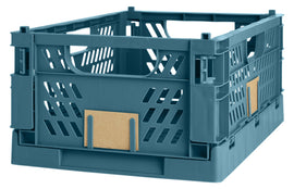 image of DAY Storage Box Foldable 50 x 33 x 20cm Tapestry Blue