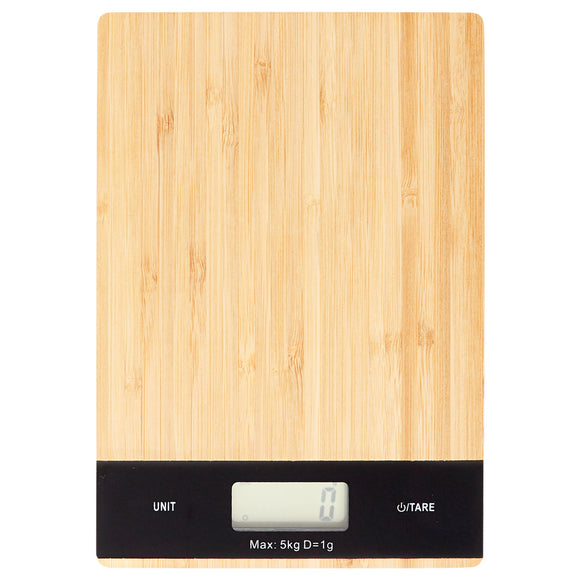 image of DAY Kitchen Scale Digital 5kg Bamboo