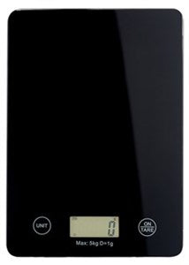 image of DAY Kitchen Scale Digital 5kg Black Glass