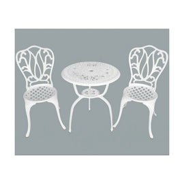 Anray 2 Seater Lisa Patio Set White - image 01