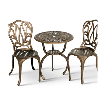 Anray 2 Seater Lisa Patio Set Copper - image 01
