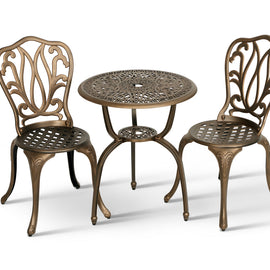 Anray 2 Seater Lisa Patio Set Copper in Outdoor Furniture Sets