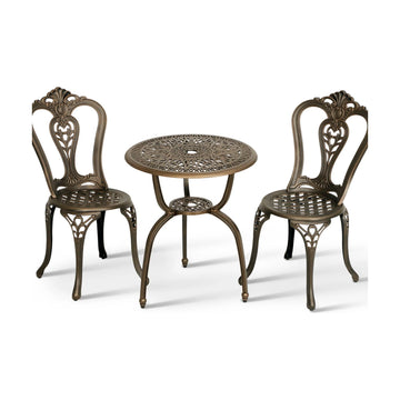 Anray 2 Seater Victoria Patio Set Copper - image 01