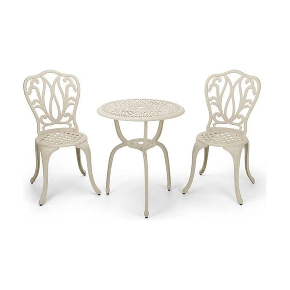 Anray 2 Seater Lisa with 60cm Table Patio Set - Sand Beige - image 01