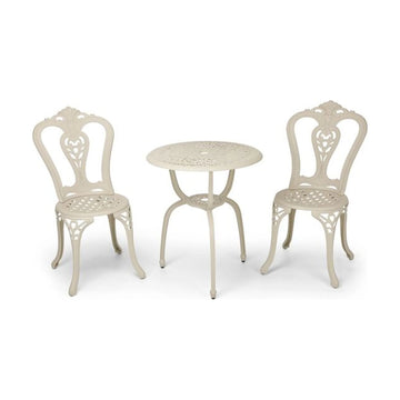 Anray 2 Seater Victoria with 60cm Patio Table Set - Sand Beige - image 01