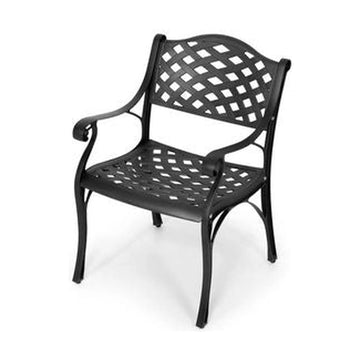 Anray Lattice Aluminium Chair - Black - image 01