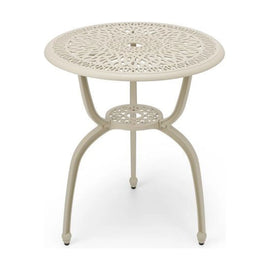Anray Aluminium 60cm Table - Sand Beige - image 01