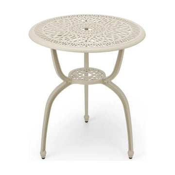 Anray Aluminium 60cm Table - Sand Beige - image 01